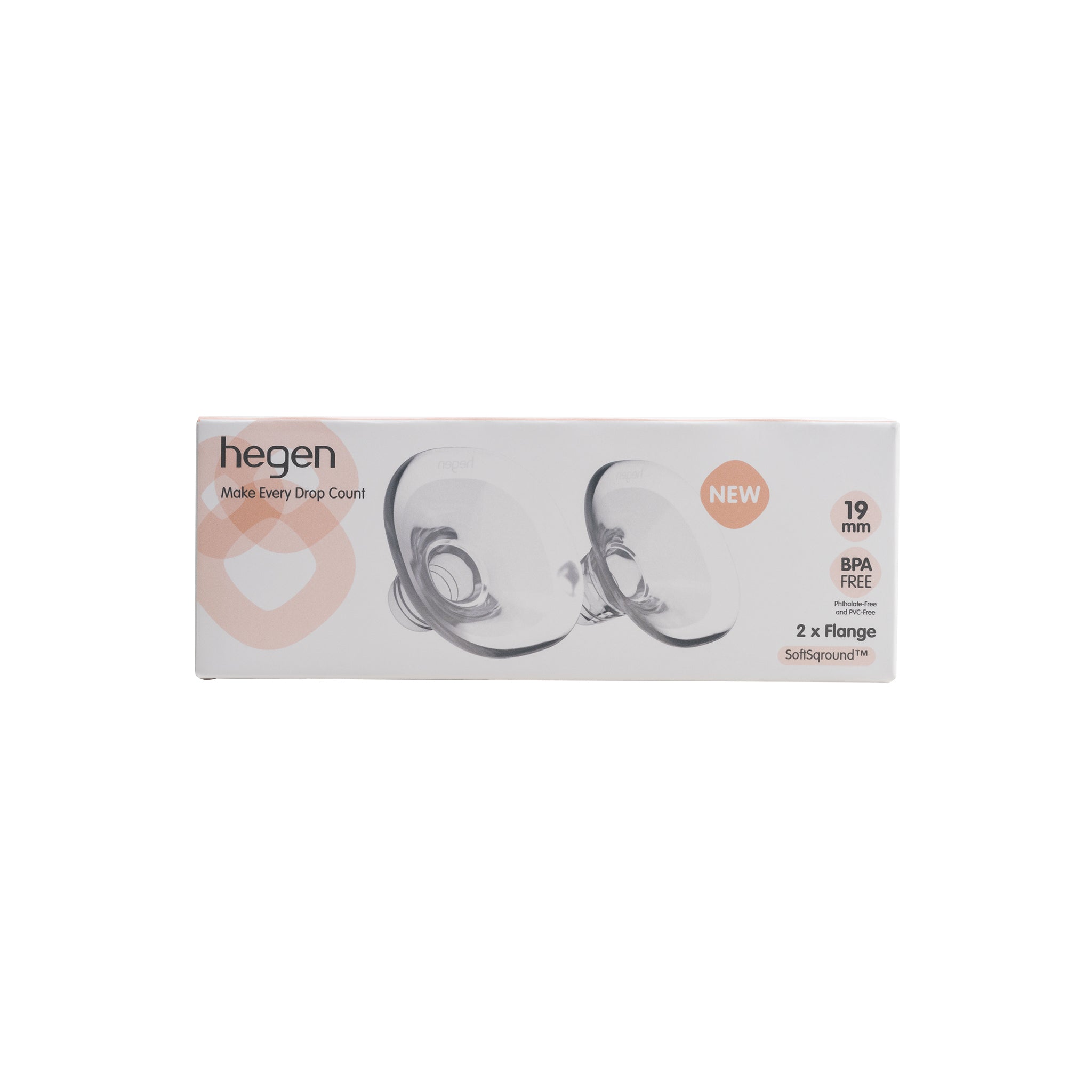 Hegen Flange (SoftSqround) (2-pack) - 16mm/19mm/22mm/25mm/28mm/31mm