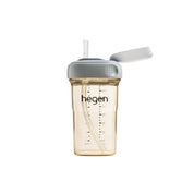 Hegen PCTO™ 240ml/8oz Straw Cup PPSU (Slow Flow) - Pink/Grey/Blue/Purple/Auburn