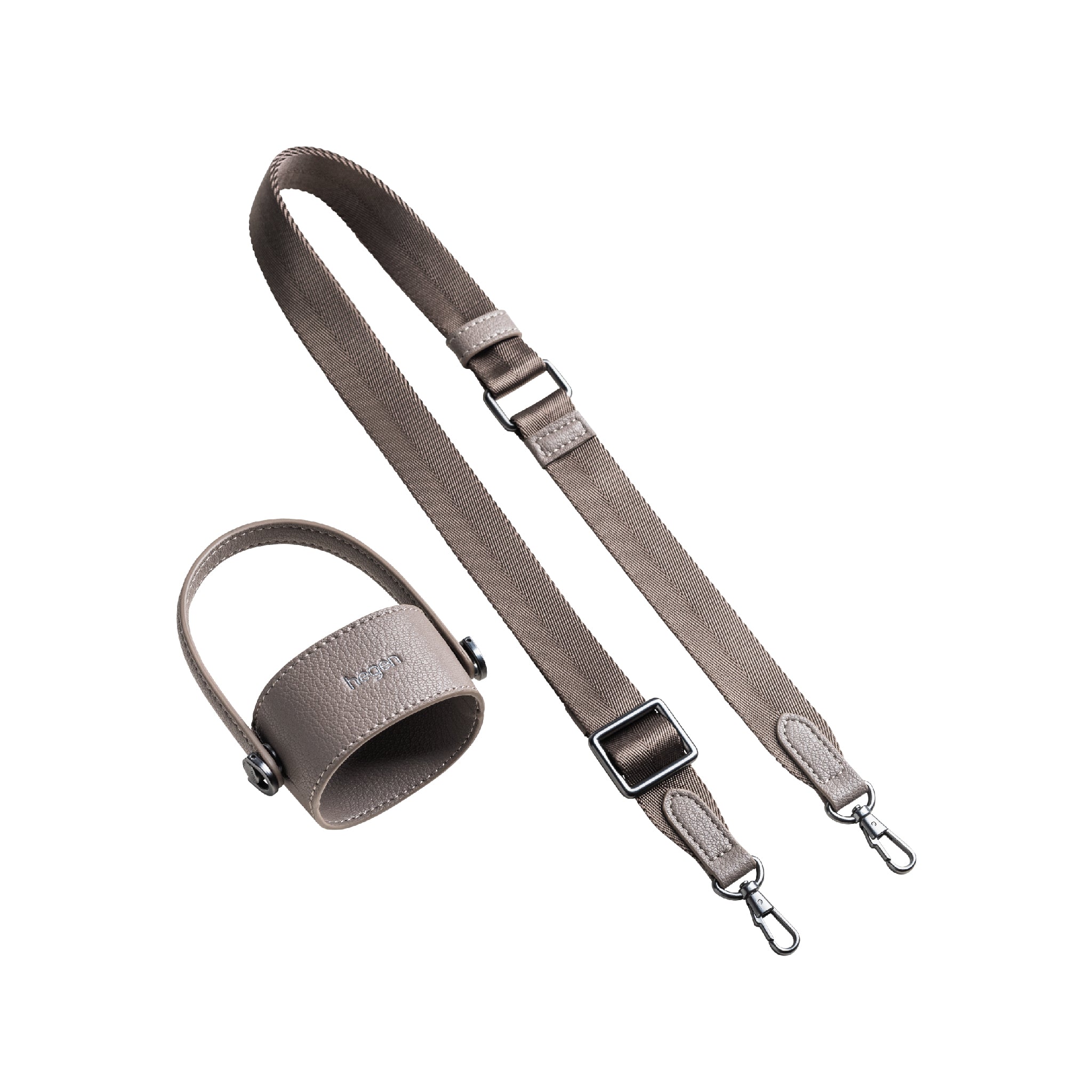 Hegen Bottle Strap Taupe Grey