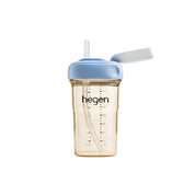 Hegen PCTO™ 240ml/8oz Straw Cup PPSU (Slow Flow) - Pink/Grey/Blue/Purple/Auburn