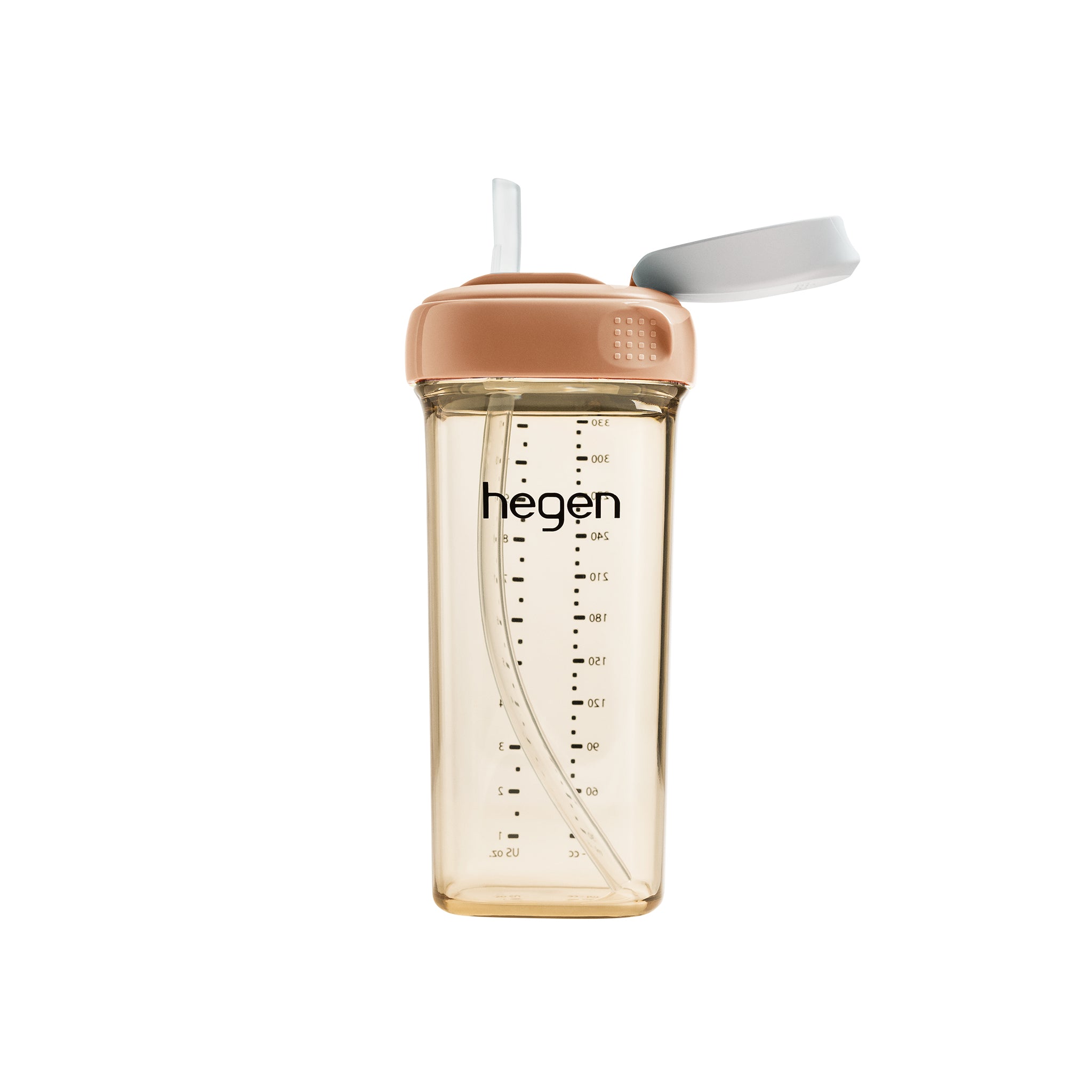 Hegen PCTO™ 330ml/11oz Straw Cup PPSU V3 - Pink/Grey/Blue/Purple/Auburn