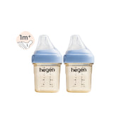 Hegen PCTO™ 150ml/5oz Feeding Bottle PPSU (2-pack) - White/Pink/Blue/Purple/Auburn