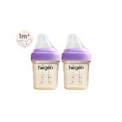 Hegen PCTO™ 150ml/5oz Feeding Bottle PPSU (2-pack) - White/Pink/Blue/Purple/Auburn