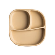 Hegen Divided Suction Plate Silicone Taupe