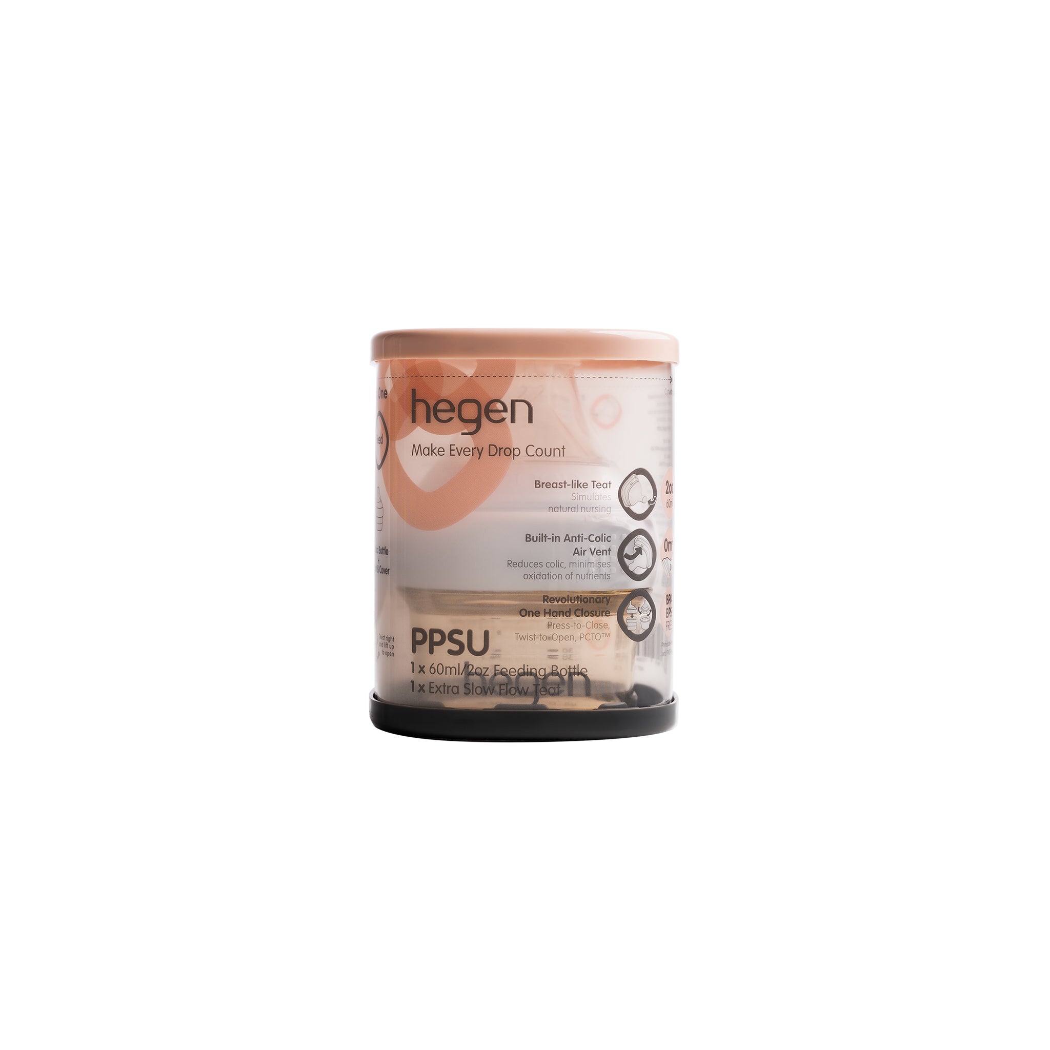 Hegen PCTO 60ml/2oz Feeding Bottle PPSU