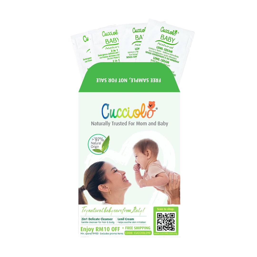 [FREE GIFT] Cucciolo Baby Care Sample Pack